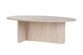 Hanah Home Orba - Travertino Mesa de Café